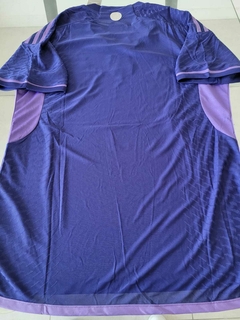 Camiseta adidas Argentina HeatRdy Suplente Violeta 2022 2023 3 Estrellas Match #RODAINDUMENTARIA - Roda Indumentaria