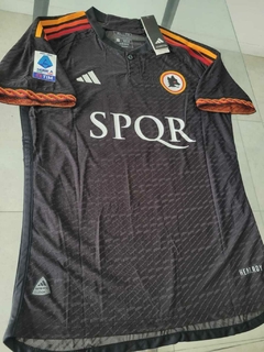 Camiseta Adidas AS Roma HeatRdy Negra Suplente Dybala 21 2023 2024 Match en internet