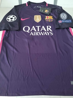 Camiseta Nike Retro Barcelona Messi 10 Violeta 2016 2017 - comprar online