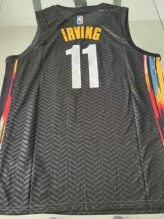 Musculosa Basquet Brooklyn Nets Negra MATCH Irving #11 - Roda Indumentaria