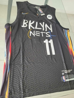 Musculosa Basquet Brooklyn Nets Negra MATCH Irving #11 en internet