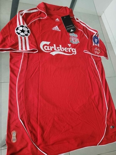 Camiseta Adidas Liverpool Retro Titular Gerrard 8 2006 2007 - Roda Indumentaria