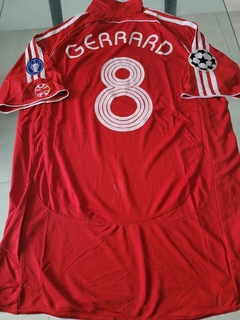 Camiseta Adidas Liverpool Retro Titular Gerrard 8 2006 2007