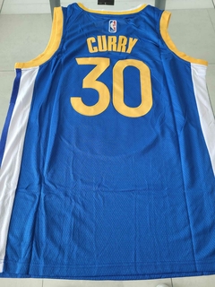 Musculosa Nike Golden State Warriors Azul Stephen Curry 30 - Roda Indumentaria