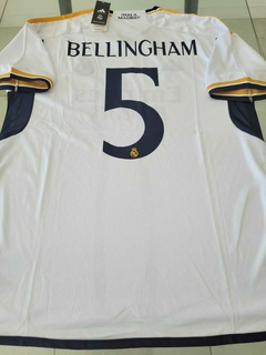 Camiseta Adidas Real Madrid Titular Bellingham 5 2023 2024