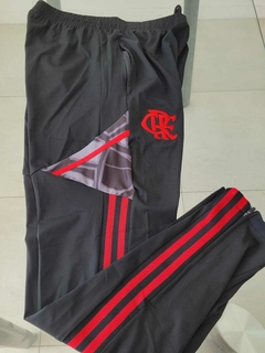 Pantalon Chupin Adidas Flamengo Negro 2023 2024 Entrenamiento - comprar online