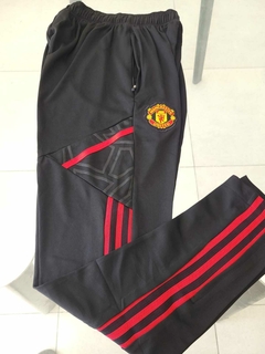 Pantalon Chupin Adidas Manchester United Negro 2023 2024 Entrenamiento - comprar online