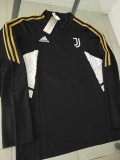 Buzo Adidas Juventus Negro Entrenamiento 2023 2024 en internet