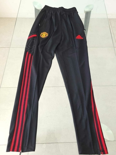 Pantalon Chupin Adidas Manchester United Negro 2023 2024 Entrenamiento