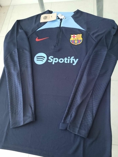 Buzo Nike Barcelona Azul Entrenamiento 2023 2024 - comprar online