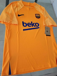 Camiseta Nike Barcelona Naranja Prematch 2022 2023 Entrenamiento #SALE en internet