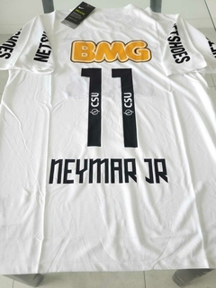 Camiseta Nike Santos Retro Titular Neymar 2011 2012