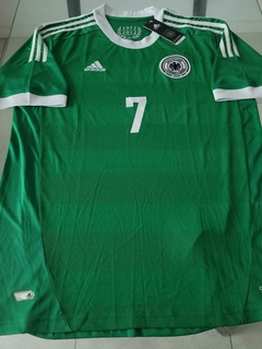 Camiseta adidas Alemania Retro Suplente Verde Schweinsteiger 2011 2012