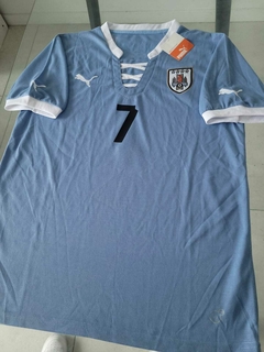 Camiseta Puma Uruguay Retro Titular Cavani 7 2013 2014 en internet