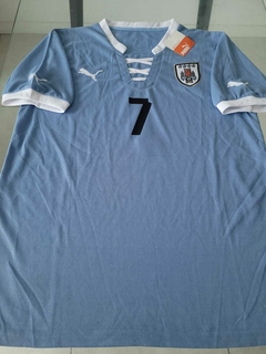 Camiseta Puma Uruguay Retro Titular Cavani 7 2013 2014 - comprar online