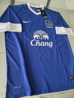 Camiseta Nike Everton Retro Titular John Heitinga 5 2011 2012 en internet