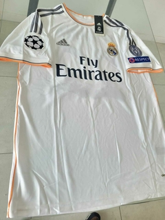 Camiseta adidas Real Madrid Retro Titular DI Maria 22 2013 2014 - Roda Indumentaria