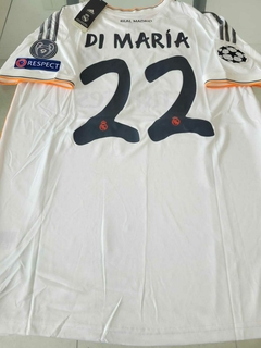 Camiseta adidas Real Madrid Retro Titular DI Maria 22 2013 2014