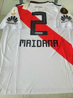 Camiseta adidas Retro River Titular Maidana 2 2018 MatchDay Vs Boca