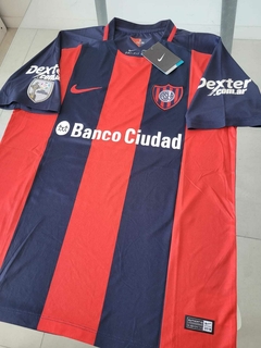 Camiseta Nike San Lorenzo Titular Belluschi 16 2016 Parches Libertadores - comprar online