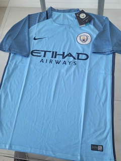 Camiseta Nike Retro Manchester City Titular 2016 2017 - comprar online