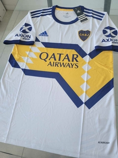 Camiseta adidas Boca Juniors Blanca 2020 2021 Suplente #RODAINDUMENTARIA - comprar online