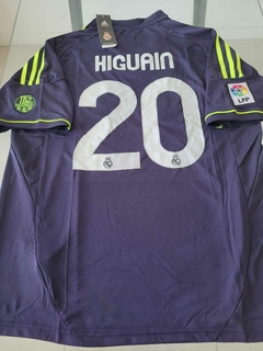 Camiseta Adidas Real Madrid Retro Violeta Higuain 20 2012 2013