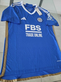 Camiseta Adidas Leicester Titular 2023 2024 #RODAINDUMENTARIA en internet