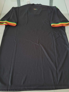 Camiseta adidas Ajax Negra Homenaje Bob Marley 2021 2022 #RODAINDUMENTARIA - Roda Indumentaria