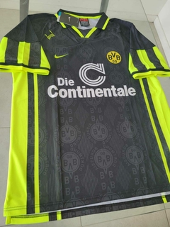 Camiseta Nike Retro BVB Dortmund Suplente Negra 1997 1998 en internet