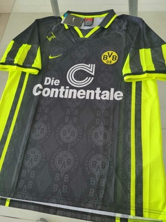 Camiseta Nike Retro BVB Dortmund Suplente Negra 1997 1998 - comprar online
