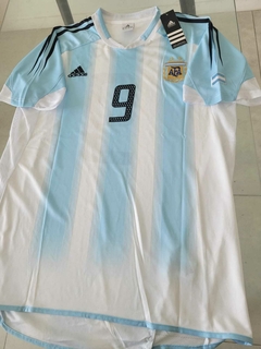 Camiseta adidas Retro Argentina Titular Crespo 9 2004 2005 en internet