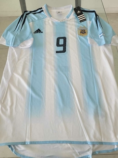 Camiseta adidas Retro Argentina Titular Crespo 9 2004 2005 - comprar online