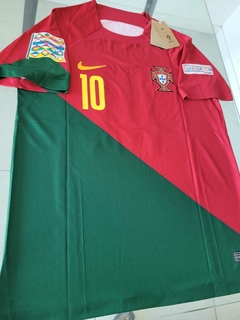 Camiseta Nike Portugal Titular Bernardo Silva 10 2022 2023 Qatar - Roda Indumentaria