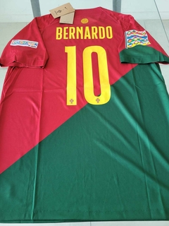 Camiseta Nike Portugal Titular Bernardo Silva 10 2022 2023 Qatar