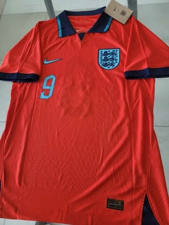 Camiseta Nike Inglaterra Vaporknit Suplente Roja Kane 9 2022 2023 Qatar Match en internet