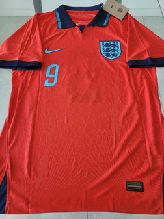 Camiseta Nike Inglaterra Vaporknit Suplente Roja Kane 9 2022 2023 Qatar Match - comprar online