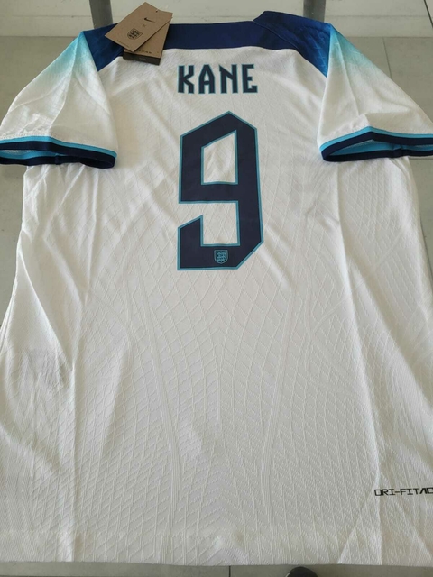 Camiseta Nike Inglaterra Vaporknit Titular Kane 9 2022 2023 Qatar Match