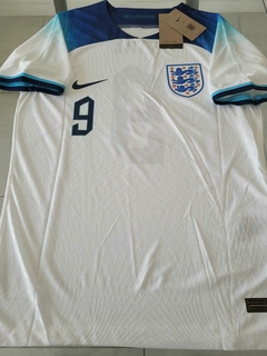 Camiseta Nike Inglaterra Vaporknit Titular Kane 9 2022 2023 Qatar Match - comprar online