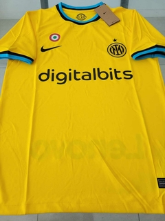 Camiseta Nike Inter Sulplente Amarilla 2023 2024
