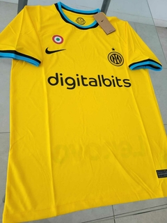Camiseta Nike Inter Sulplente Amarilla 2023 2024 en internet