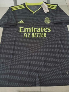 Camiseta Adidas Real Madrid Suplente Gris 2023 2024 #RODAINDUMENTARIA