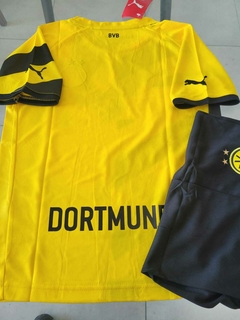 Kit Niños Puma BVB Dortmund Titular 2014 2015 - Roda Indumentaria