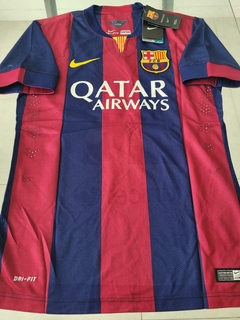 Camiseta Nike Barcelona Retro Messi 10 2014 2015 #RODAINDUMENTARIA - comprar online
