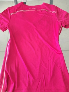 Camiseta adidas Real Madrid Rosa Retro Mujer 2014 2015 - Roda Indumentaria