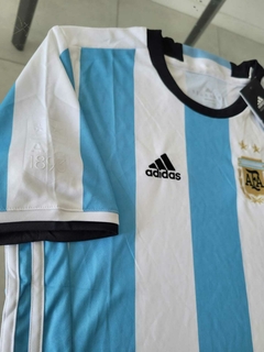 Camiseta Adidas Niños Argentina TItular 2016 - Roda Indumentaria