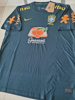 Camiseta Nike Brasil Entrenamiento Azul 2022 2023 - comprar online