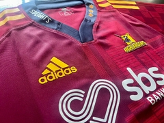 Camiseta Adidas Rugby Highlanders 2023 2024 Bordo - Roda Indumentaria