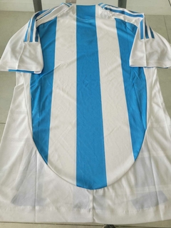 Camiseta adidas Argentina HeatRdy Titular Parche Campeon 2024 2025 3 Estrellas Copa America Match - Roda Indumentaria