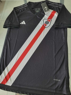 Camiseta Adidas River Plate Entrenamiento Negra 2023 2024 Labruna - comprar online